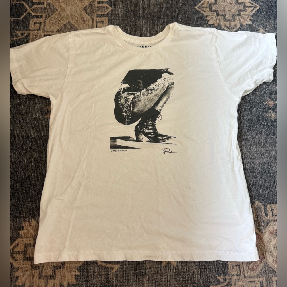 White Graphic T-Shirt